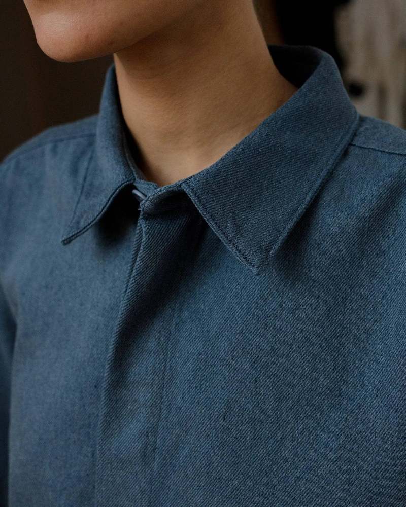 【美品】BASERANGE INDRE JACKET Baserange Indre Jacket - Blue | Garmentory