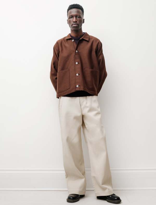 Taiga Takahashi Lot 202 Engineer Trousers - Ivory | Garmentory