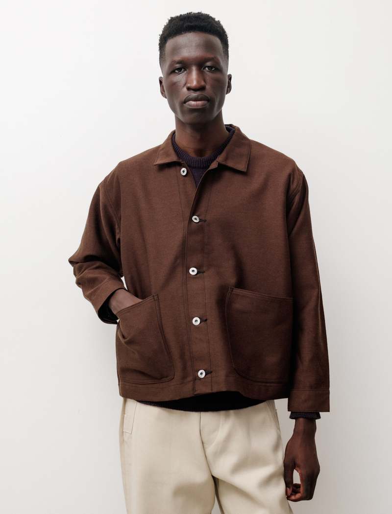 Taiga Takahashi Lot 303 Coverall Jacket - Brown | Garmentory