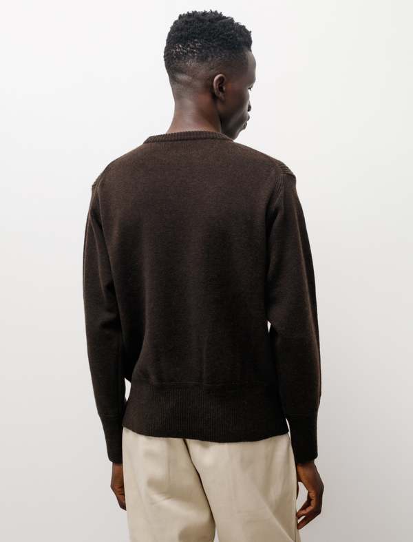 Taiga Takahashi Lot 507 Athletic Crewneck Sweater - Brown | Garmentory