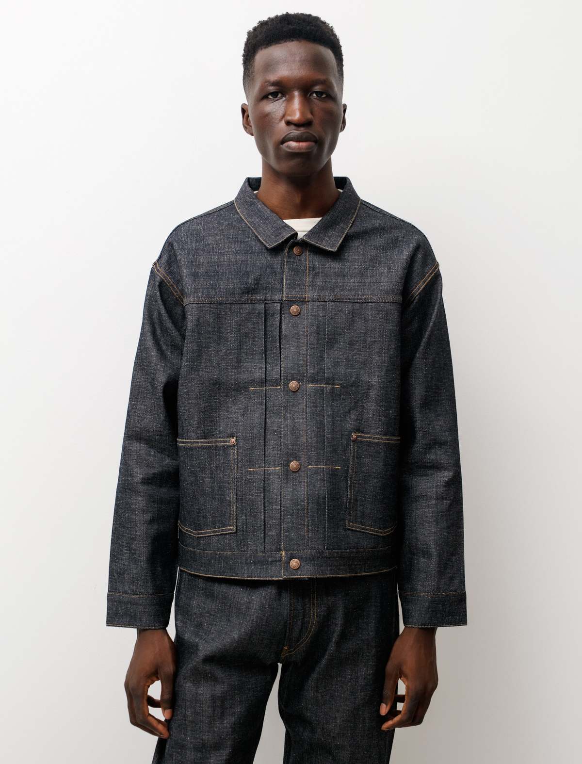 Taiga Takahashi Lot 701 Denim Jacket - Raw Indigo | Garmentory