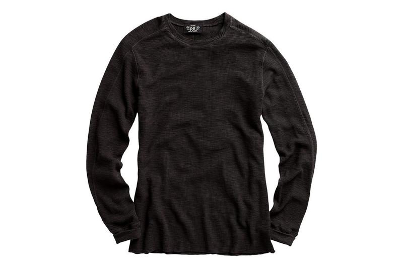 【RRL】Textured Crewneck RRL Textured Crewneck - Paper White