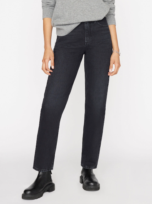 FRAME Denim Le High N Tight Straight - Inkwell | Garmentory
