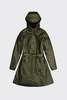 Rains Curve Rain Jacket - Evergreen - Thumbnail 4
