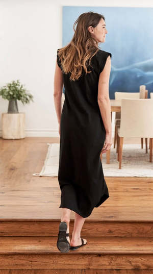 knee length dresses for ladies The Muscle Tee Midi Dress main image 0