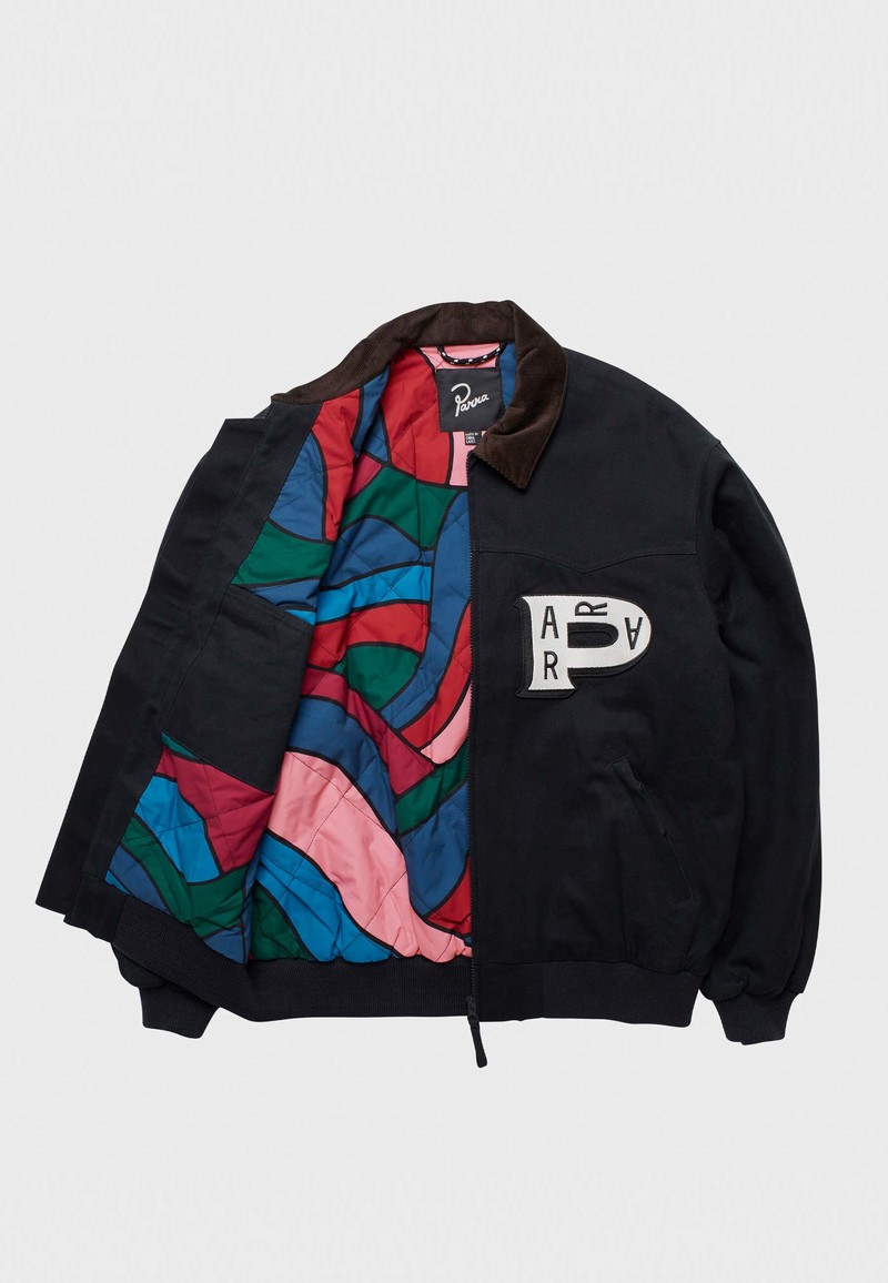 スケートボード PARRA static nylon jacket By Parra authentic Static Nylon Jacket