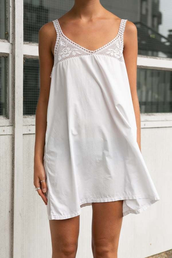 Antique Cotton Slip Dress | Garmentory