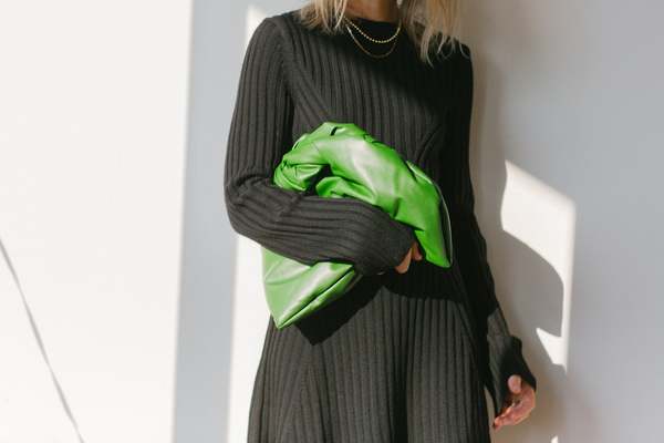 LouLou Studio Asael Knit Dress - black