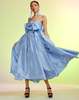 Cynthia Rowley Aurora Taffeta Dress - Baby blue - Thumbnail 1