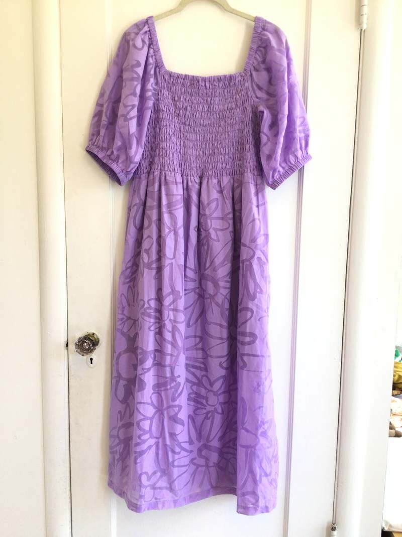 gorman purple dress Gorman Fleur Devore Dress on Garmentory