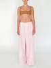 Wide Leg Parachute Pants - Baby Pink - Thumbnail 3