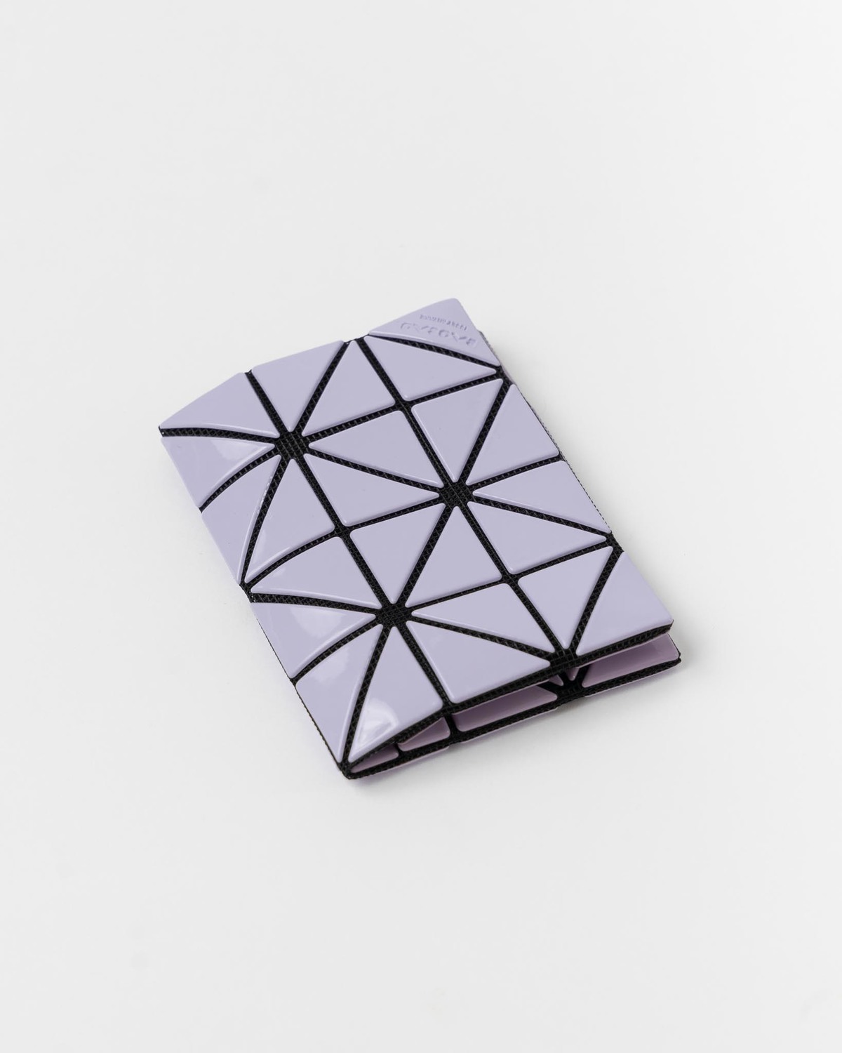 Bao Bao Issey Miyake Card Case - Light Lavender/Dark Lavender