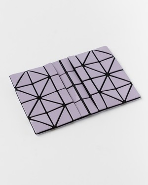 Bao Bao Issey Miyake Card Case - Light Lavender/Dark Lavender