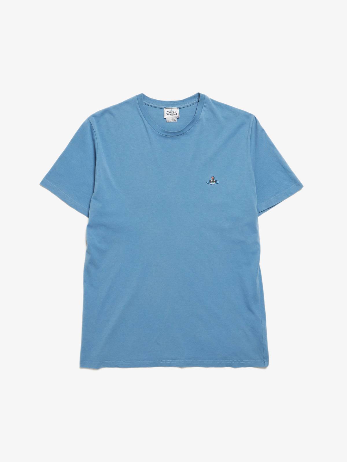 Tシャツ・カットソー VIVIENNE WESTWOOD Midnight Blue Cotton T-Shirt Vivienne Westwood Men's T-Shirt Size L