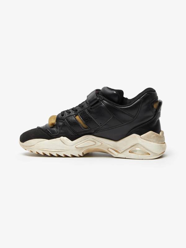 Maison Margiela M Retro Fit Sneakers - Black | Garmentory