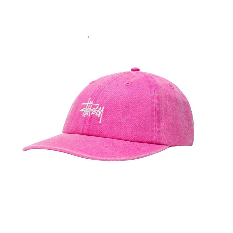 保障できる Cap Pro Low Stock Washed Stussy - Garmentory | Pink 帽子