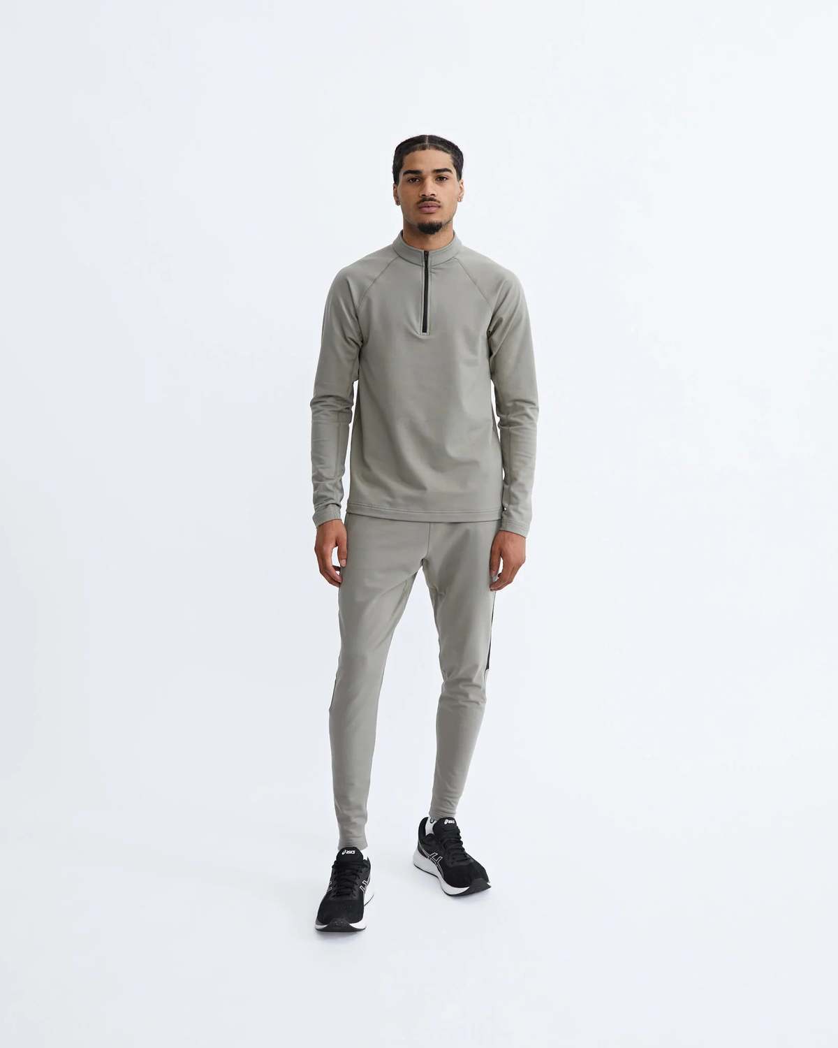 Reigning Champ polartec power stretch pro half zip sweater