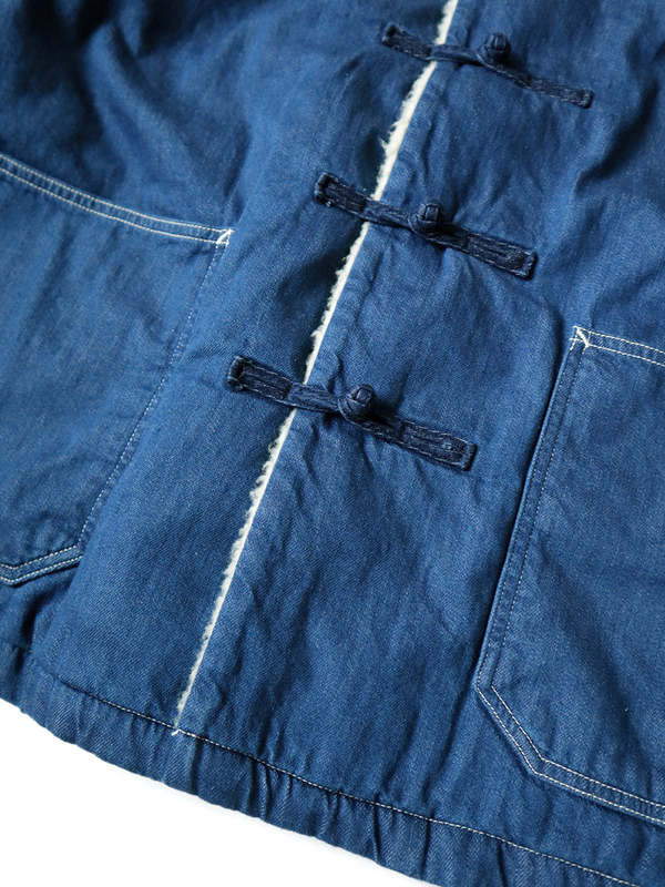 Kapital 8oz Denim Lined Kung-fu Overall - Indigo | Garmentory