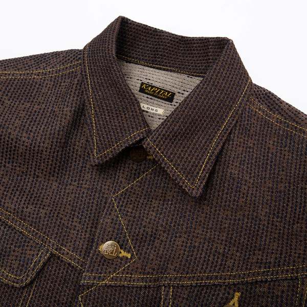 ジャケット・アウター KAPITAL Century denim westerner LONG 42 Kapital Century Denim Western Jacket No.7 - Regular Cut