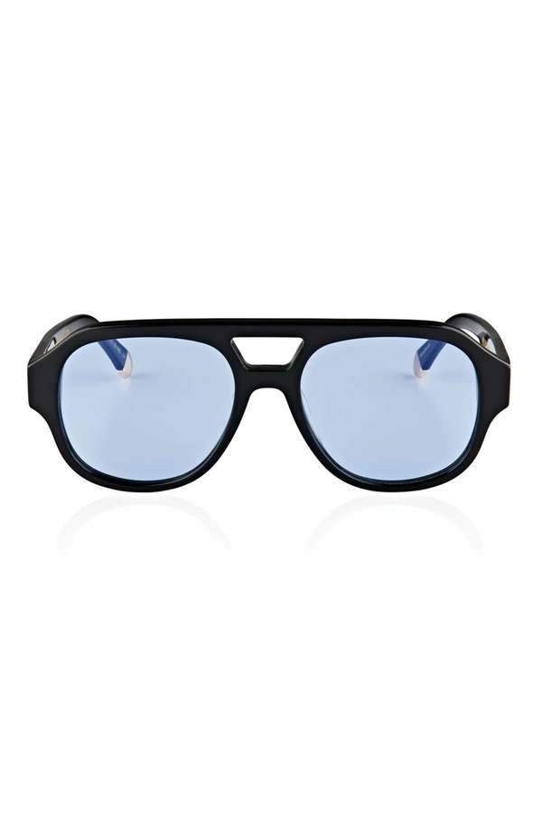 Oscar x Frank Le Style Sunglasses - Gloss Black | Garmentory display picture 1