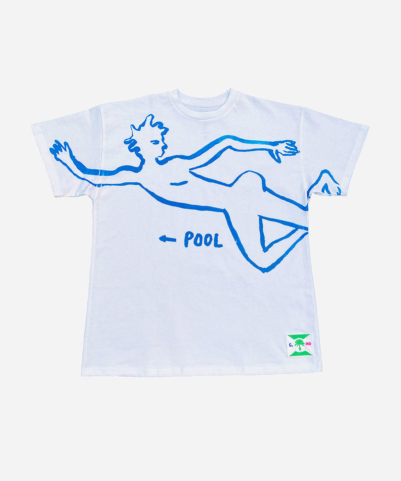 COATZ Swimmer Tee - white COATZ Swimmer Tee - white