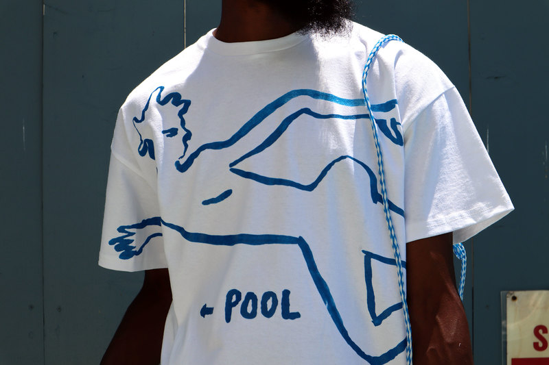 COATZ Swimmer Tee - white COATZ Swimmer Tee - white