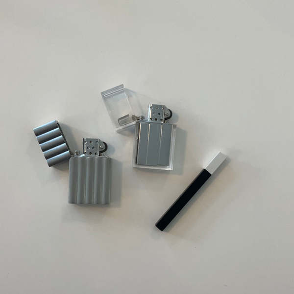 Superette Japanese Lighters Silver Garmentory