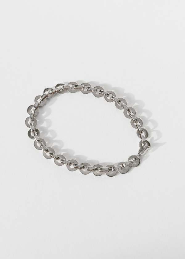Jasmin Sparrow Moon Anklet - Silver
