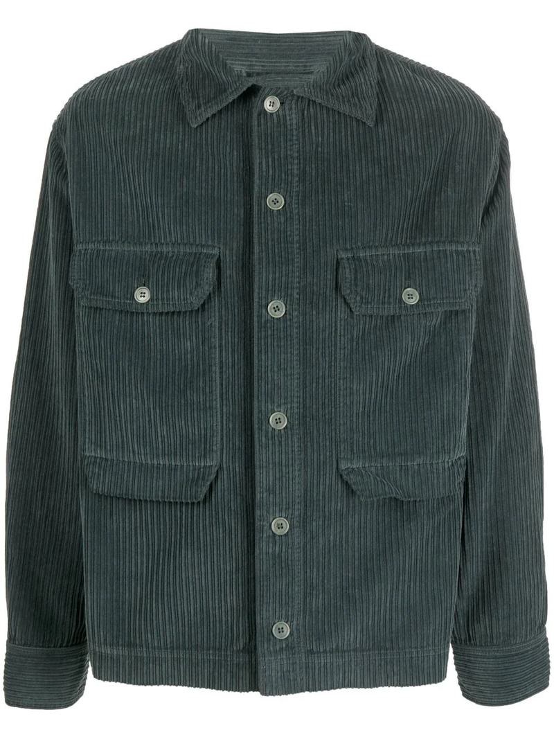 【HENRIK VIBSKOV】シャツジャケット Henrik Vibskov Field Corduroy Shirt Jacket - Green | Garmentory
