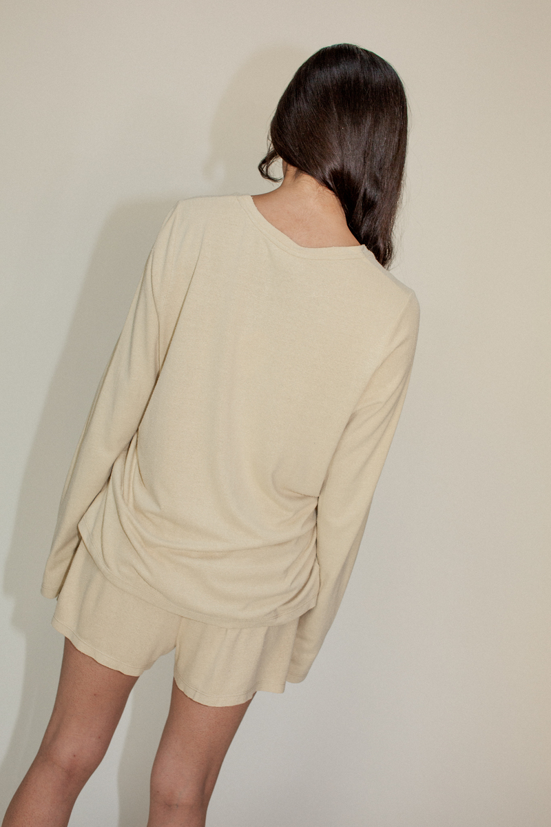 Baserange Domond Shorts - Oak Yellow | Garmentory