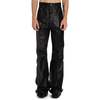 Rick Owens Bolan Bootcut Leather Pants - black - Thumbnail 2