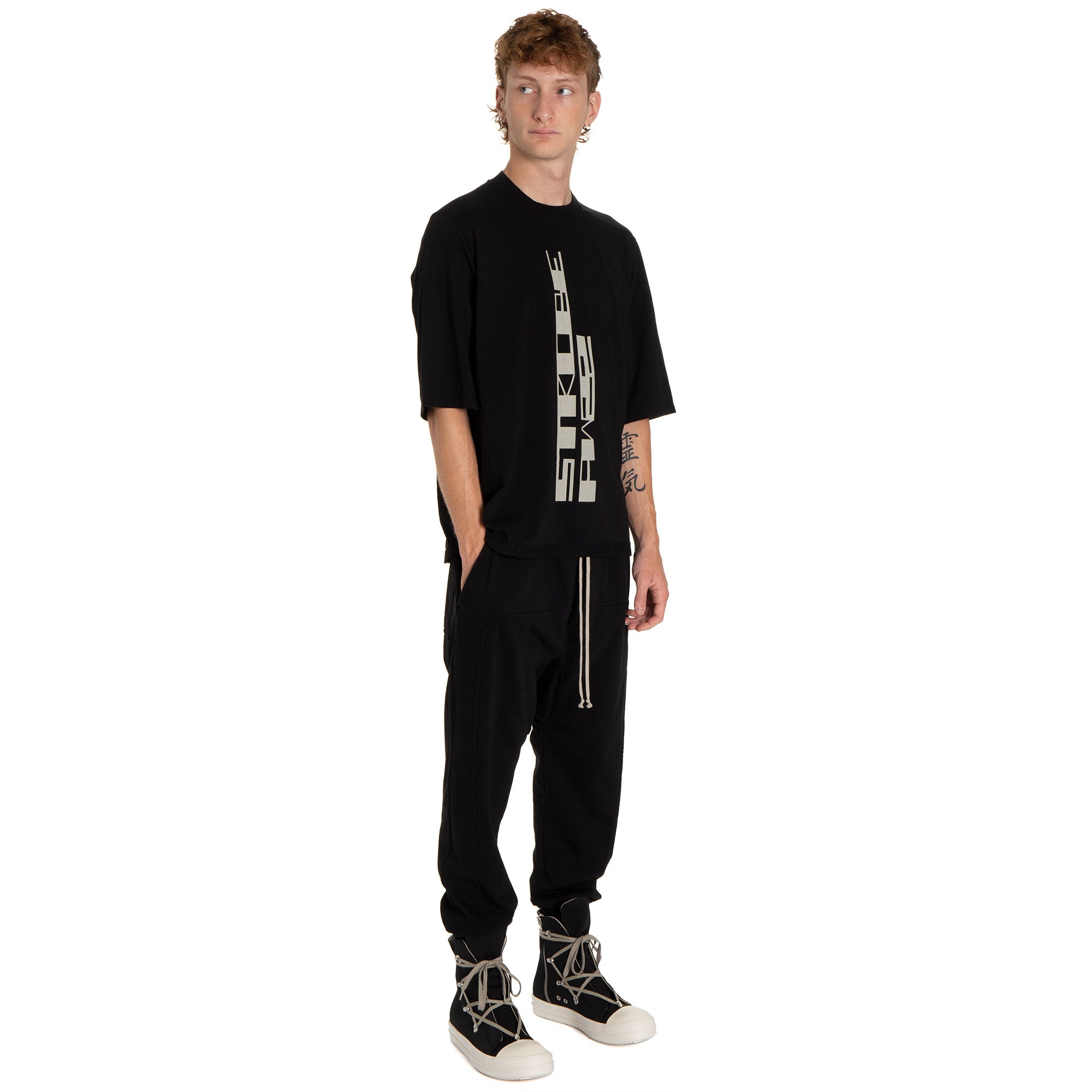 BRAND NAME Prisoner Drawstring Pants - black | Garmentory