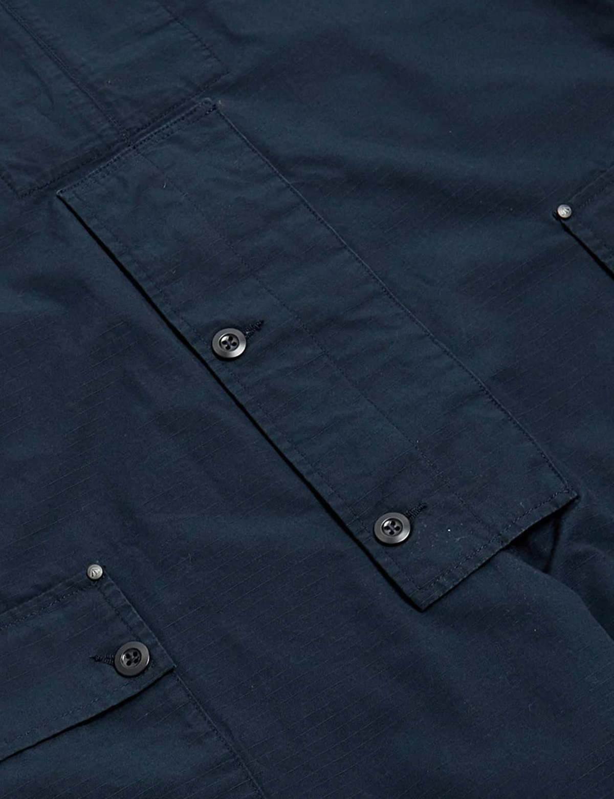 Nigel Cabourn Naval Relaxed Dungaree - Black Navy | Garmentory
