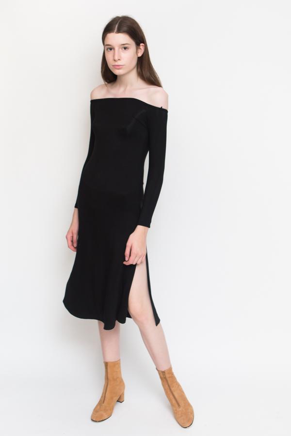 bb dakota black dress Courregs Black Silk Polka Dot Sequin Trapeze Mini Dress, 1960s  Basha Gold
