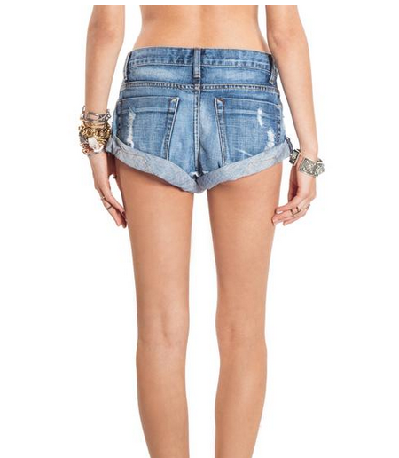 Amuse Society Crossroad Denim Shorts | Light Blue Amuse Society Crossroad Denim Shorts | Light Blue