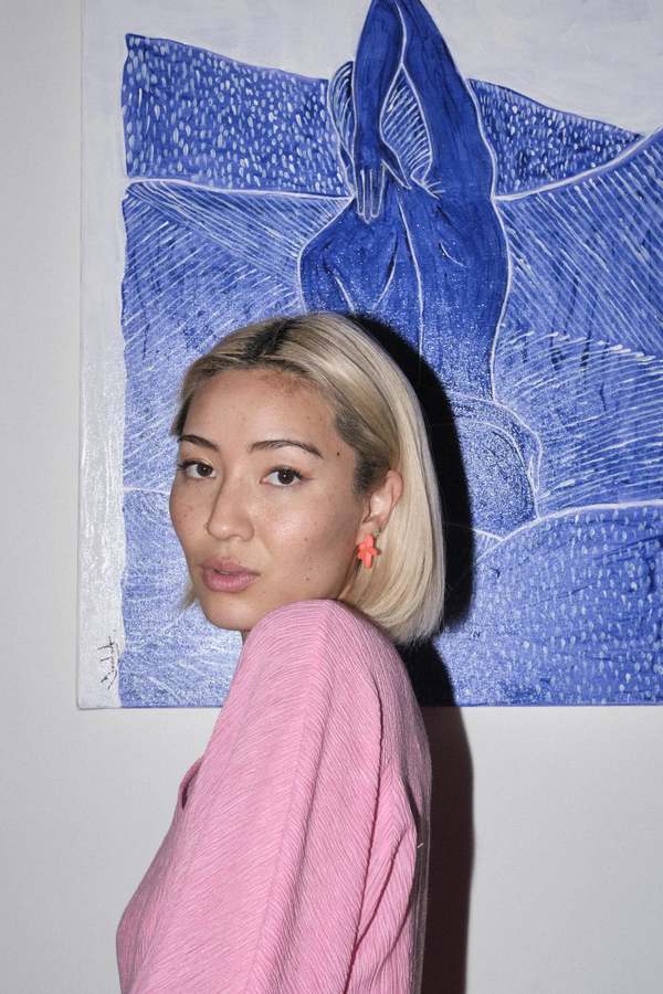 Binky & Lulu Floret Mini Hoops