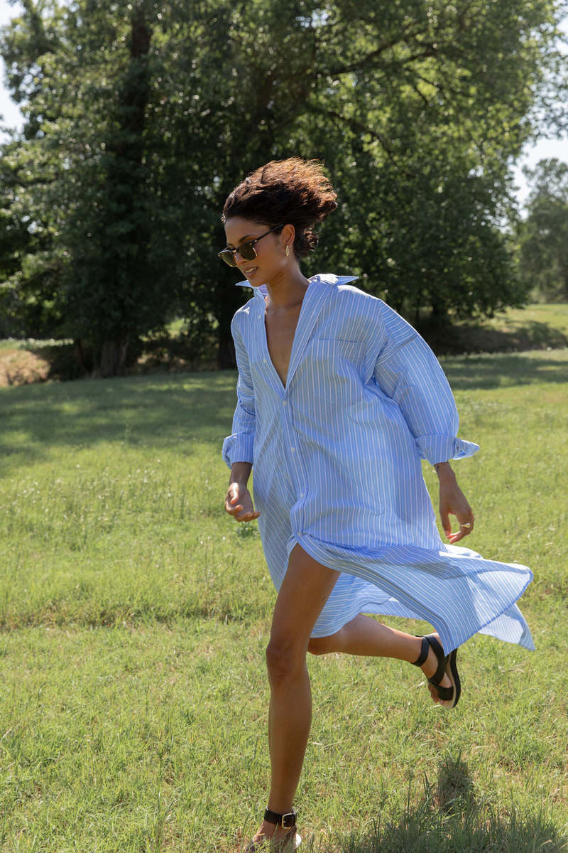 mamene shirt dress Slim Phoebe Shirt Dress