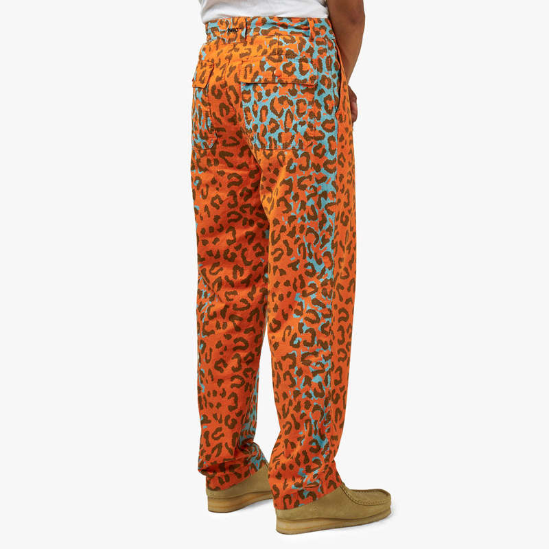 パンツ NOMANIAI 24aw leopard cargo pants Leopard Cargo Trousers (K2409LP008-BROWN)