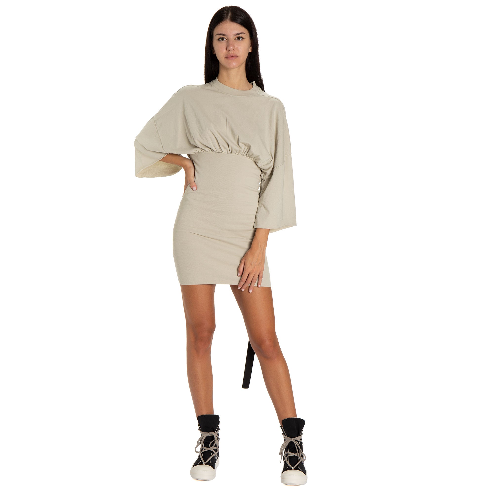 【RICK OWENS】☆DRKSHDW Cinched Mini Dress☆ Cinched-Tommy-Mini-Dress--W--