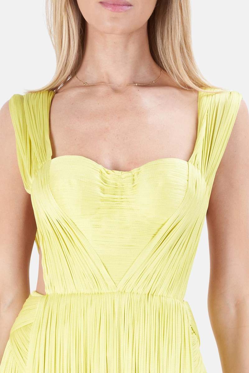 Maria Lucia Hohan Belinna Dress - Lime
