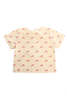 Kids 3.1 Phillip Lim Rooster Print Tee - White/Pink - Thumbnail 2