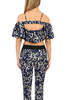 3.1 Phillip Lim Shoulder Crop Top - Black/Blue - Thumbnail 3