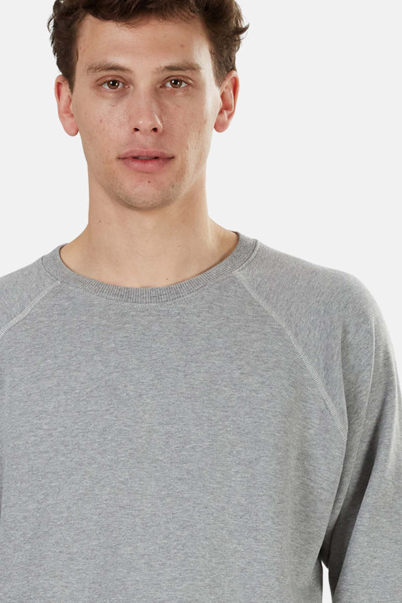 RE/DONE 50s Crew Sweatshirt - Heather Grey