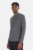 Blue&Cream 58 Henley - Charcoal - Thumbnail 2