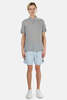 Blue&Cream 66 Pop Collar Polo - Grey - Thumbnail 5