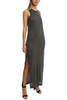 ATM Maxi Tank Dress - Grey/Black - Thumbnail 2