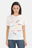 Banner Day Hamptons Towns Tee - White Multi - Thumbnail 1