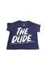 Kids Baron Von Fancy The Dude Tee - Navy - Thumbnail 1