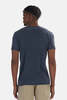 Blue&Cream Basic Burnout Tee - Navy - Thumbnail 3
