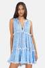 Sunday Saint-Tropez Beliza Dot Dress - Blue - Thumbnail 1